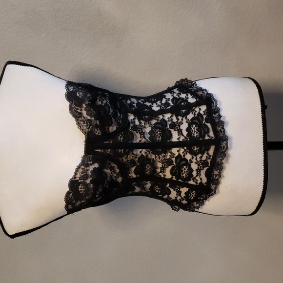 Jezebel of Hollywood Other - Vintage Jezebel of Hollywood Bustier Lace Black Sz Small